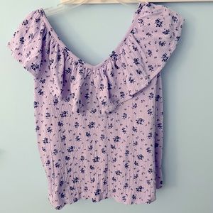 LOFT LAVENDER TOP